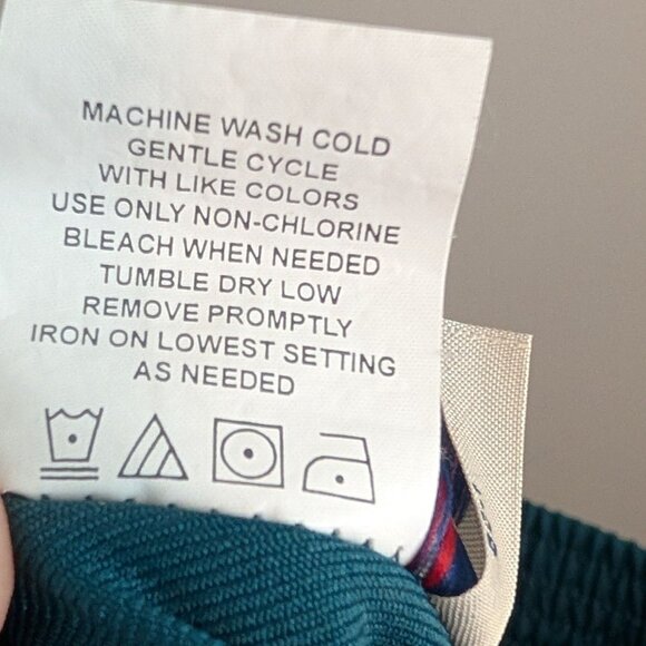 Donnkenny Classics Womens Teal Elastic Waist Pull-On Pants with Pockets - 14S - Picture 6 of 6